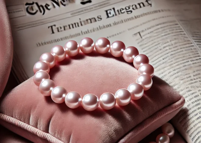 Pink Pearls Are Classic Ones NYT: A Timeless Symbol of Elegance and Style